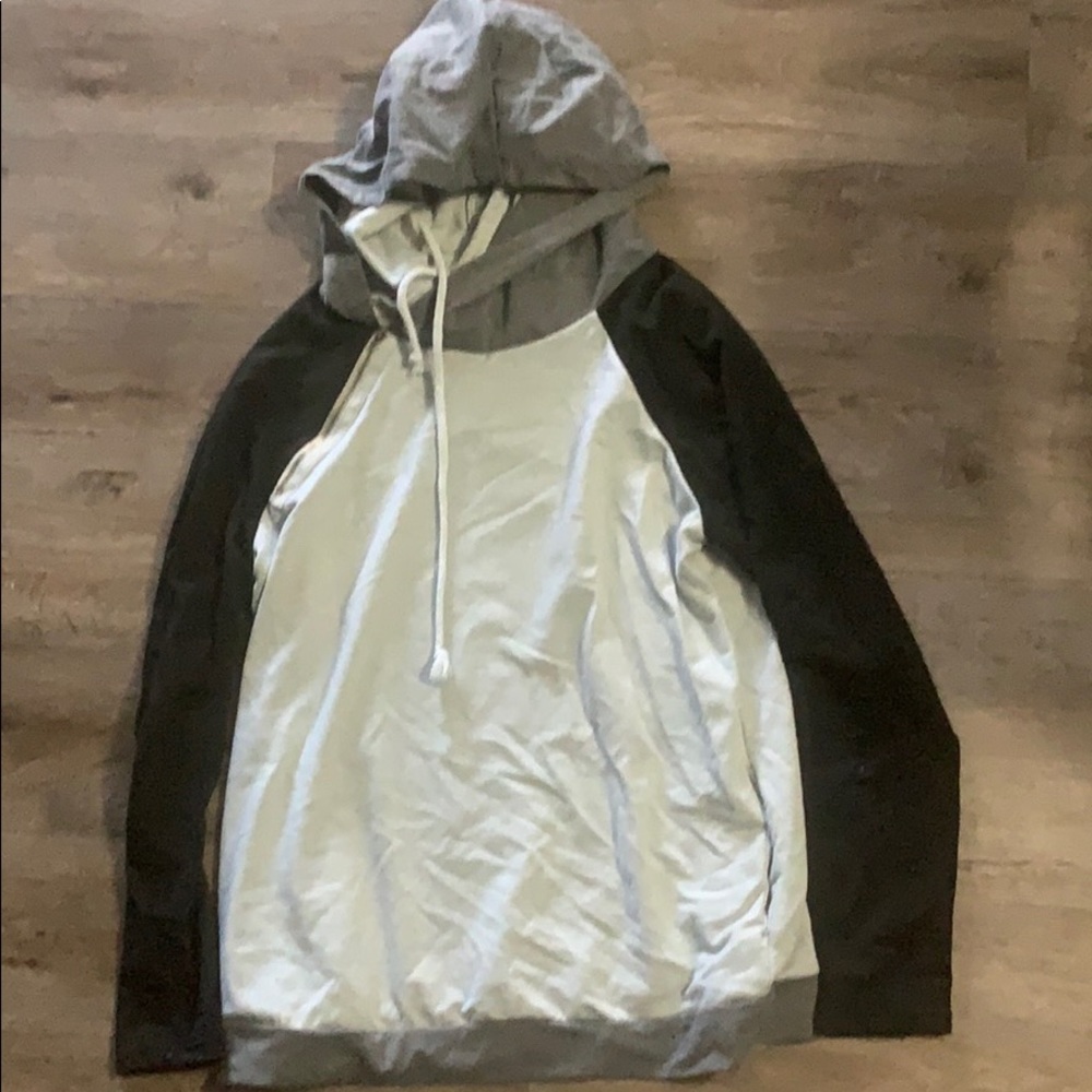 Double hooded hoodie
